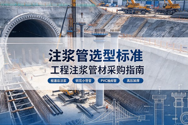 光明注浆管选型标准
